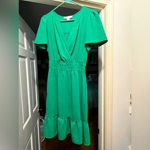 Adorable Kelly Green Dress